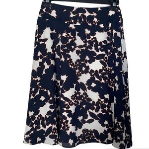 The Limited Skirt Y2K Navy & Orange Silky Feeling XS